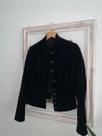 PAUW Amsterdam Zwart velours Jasje -  maat S, Kleding | Dames, Zwart, Ophalen of Verzenden, Zo goed als nieuw, Jasje