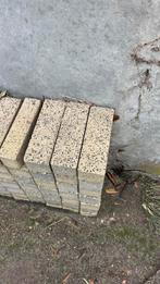 Klinkers gebroken gele kleur., Tuin en Terras, Tegels en Klinkers, Ophalen, Zo goed als nieuw, Beton, Klinkers