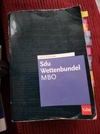 Wettenbundel MBO 2023-2024, Ophalen of Verzenden, Zo goed als nieuw