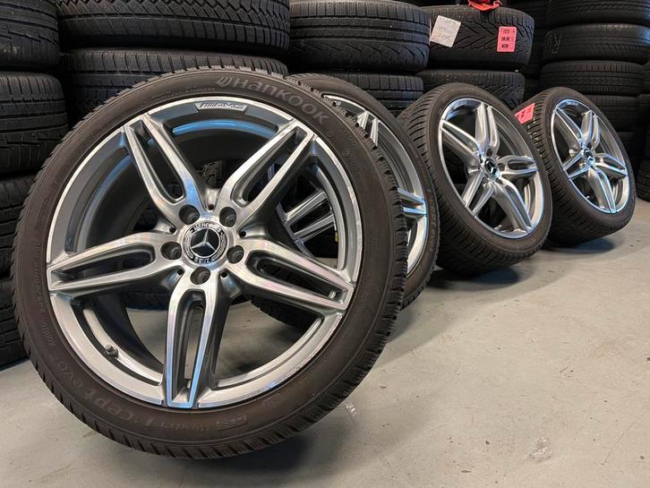 19 inch Originele Mercedes E Klasse W213 Winterset AMG TPMS, Auto-onderdelen, Banden en Velgen, Banden en Velgen, Winterbanden