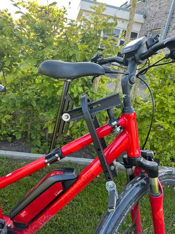 Fietszitje, zadel op stang, kinderzitje, buis zadel beschikbaar voor biedingen