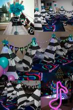 Tipislaapfeestje tipi feestjes feest Tik Tok, Hobby en Vrije tijd, Feestartikelen, Ophalen, Zo goed als nieuw