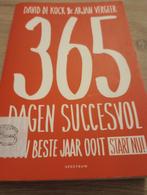 365 Dagen Succesvol - Softcover, Prima Staat, Ophalen of Verzenden, Zo goed als nieuw, David de Kock en Arjan Vergeer