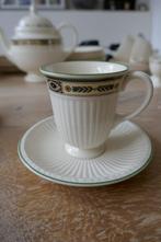 Wedgwood Edme Carlton koffiekopjes, Huis en Inrichting, Ophalen of Verzenden, Zo goed als nieuw, Wedgwood, Kop(pen) en/of Schotel(s)