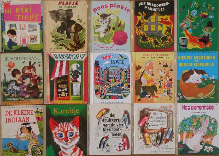 Gouden Boekjes, 15 stuks. De Bezige Bij., Boeken, Kinderboeken | Kleuters, Zo goed als nieuw, Gouden boekje, Ophalen of Verzenden