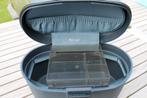 Donker blauwe Samsonite beautycase met cijferslot, Zo goed als nieuw, Met slot, Hardcase, Verzenden