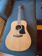 Aria Akoestische Gitaar + Standaard, Muziek en Instrumenten, Snaarinstrumenten | Gitaren | Akoestisch, Ophalen, Gebruikt, Western- of Steelstringgitaar