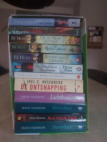Boekenpakket: Kristen Heitzmann, B.J. Hoff, Delia Parr, etc. beschikbaar voor biedingen