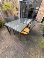 Tuinset antraciet, Tuin en Terras, Ophalen of Verzenden, Zo goed als nieuw