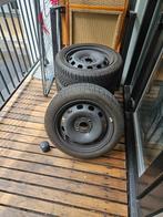 4x winterbanden plus velgen (staal), Auto-onderdelen, Banden en Velgen, Ophalen, Gebruikt, 15 inch, Winterbanden