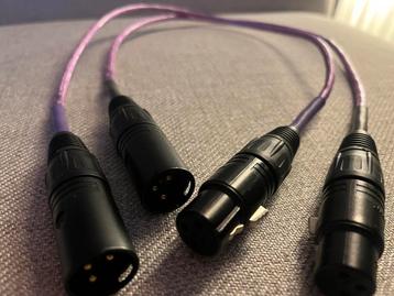 Nordost gebalanceerde xlr purple flare interlink 50cm beschikbaar voor biedingen
