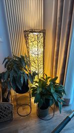 Houten Staande Lamp, Antiek en Kunst, Ophalen of Verzenden