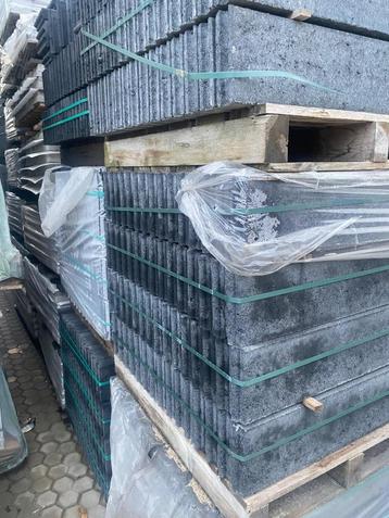 Betonbanden 5x15x100 antraciet Goede staat Kalkuitbloei B beschikbaar voor biedingen