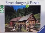 Ravensburger Hexenlochmühle puzzel 1500 stukjes, Ophalen of Verzenden, 500 t/m 1500 stukjes, Zo goed als nieuw, Puzzelboek