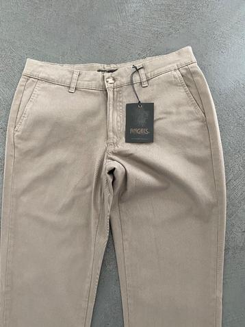F536 Nieuw: Angels mt 36/38=S/M Chino broek L32 taupe beige beschikbaar voor biedingen