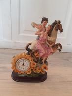 Tafelklok met paard, Antiek en Kunst, Ophalen of Verzenden