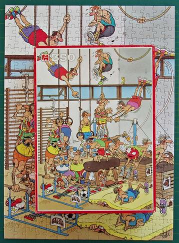 Jan van Haasteren Puzzel 350 Stukjes - In de Gymzaal beschikbaar voor biedingen