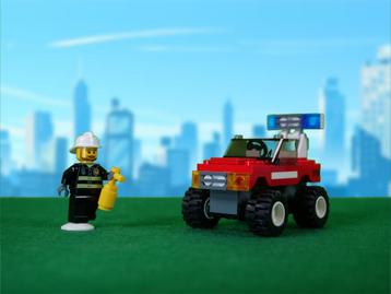 Lego City - 7241 Fire Car