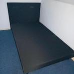 Kinderbed met matras, 120x200, Ophalen, Zwart, Zo goed als nieuw, Twijfelaar