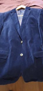 donker blauw fluwelen heren colbert mt 54 als nieuw, Kleding | Heren, Kostuums en Colberts, Maat 52/54 (L), Blauw, Zo goed als nieuw