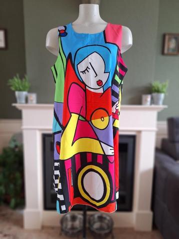 New Collection colour block jurk abstract 42 Gratis Verzende beschikbaar voor biedingen