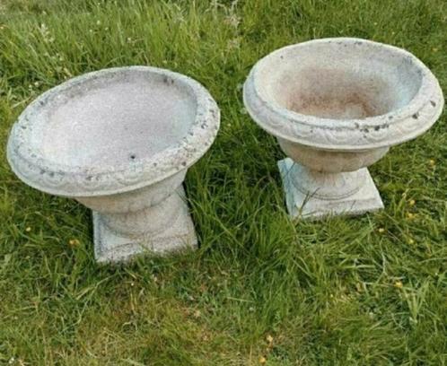TUINVAAS,beton,Bloembak,Bloempot,Tuinornament,Engelse, Tuin en Terras, Tuinvazen, Zo goed als nieuw, Ophalen