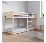 NIEUW IN DOOS!! Houten stapelbed 80x200, Ophalen, Zo goed als nieuw, Stapelbed