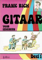 Gitaar voor iedereen - Frank Rich (BLADMUZIEK). Dl. 1, Gelezen, Instrument, Frank Rich, Ophalen of Verzenden