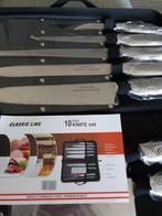 Messenset nieuw stainless steel mooie kwaliteit, Huis en Inrichting, Keuken | Bestek, Ophalen, Nieuw, Rvs of Chroom
