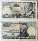 Turkije 1000 Lira 1970, Postzegels en Munten, Bankbiljetten | Azië, Midden-Oosten, Verzenden