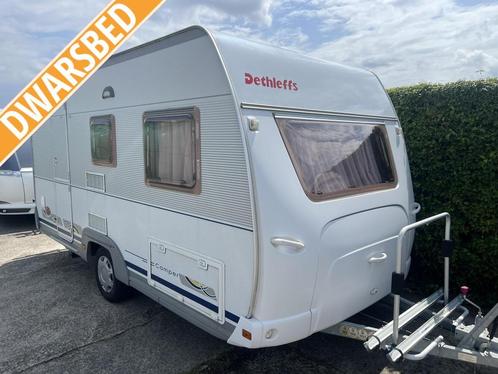 Dethleffs Camper 440 DB - Voortent - luifel - 2 fietsdagers, Caravans en Kamperen, Caravans, Bedrijf, tot en met 4, Treinzit, Dethleffs