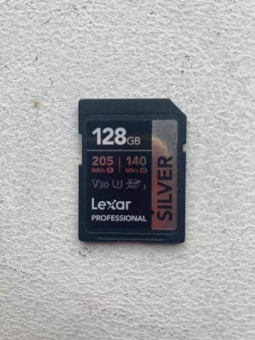 Lexar SD kaart professional 128GB beschikbaar voor biedingen