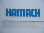 sticker oud HAMACH logo auto spuiten autolak retro verf, Verzenden, Zo goed als nieuw, Bedrijf of Vereniging