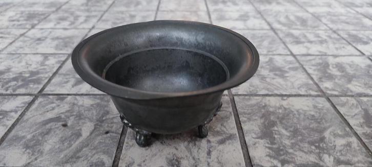 Zeldzame tinnen kom – Tollenaar Buiksloot (ca. 1919–1921), Antiek en Kunst, Antiek | Tin, Ophalen of Verzenden