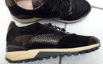 VIA VAI ZGAN zwart leren gympen sneakers maat 38, Via Vai, Zwart, Ophalen of Verzenden, Sneakers of Gympen
