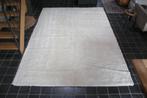 Groot hoogpolig vloerkleed Shaggy Life creme 240x340 cm.