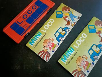 Loco Mini Loco leren oefenen controleren ordenen 2 boekjes  beschikbaar voor biedingen