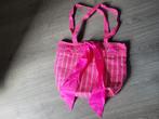 Roze shopper/ strand tas met strik ~ CP0513, Ophalen of Verzenden, Zo goed als nieuw, Roze, Shopper