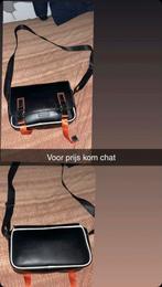 Zwarte schoudertas, Sieraden, Tassen en Uiterlijk, Tassen | Schoudertassen, Overige merken, Zwart, Ophalen of Verzenden, Zo goed als nieuw