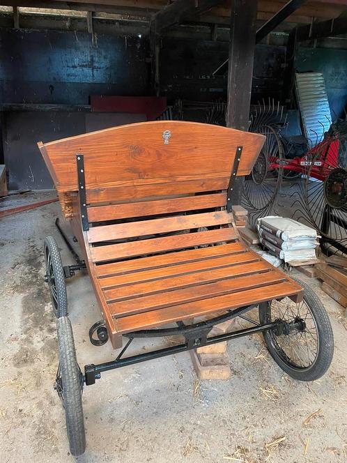 menwagen concourswagen pony, Dieren en Toebehoren, Paarden en Pony's | Overige Paardenspullen, Zo goed als nieuw, Overige soorten