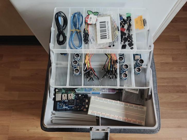 Raspberry Pi 2 (1GB), Hobby en Vrije tijd, Elektronica-componenten, Zo goed als nieuw, Ophalen of Verzenden