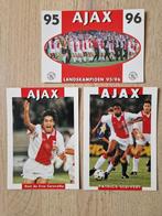 3  Ajax    kaarten, Verzamelen, Ophalen of Verzenden, Zo goed als nieuw, Ajax, Spelerskaart