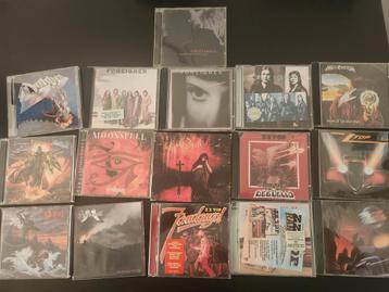 16 Rock en metal cd's  beschikbaar voor biedingen
