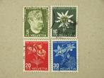 BL  Zwitserland 439-442, Postzegels en Munten, Postzegels | Europa | Zwitserland, Verzenden, Gestempeld