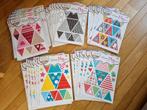 Diverse vlaggen stickers / verjaardag muurstickers nieuw, Ophalen of Verzenden, Nieuw, Overige typen