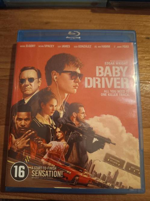 Baby Driver (Blu-ray), Cd's en Dvd's, Blu-ray, Zo goed als nieuw, Ophalen of Verzenden