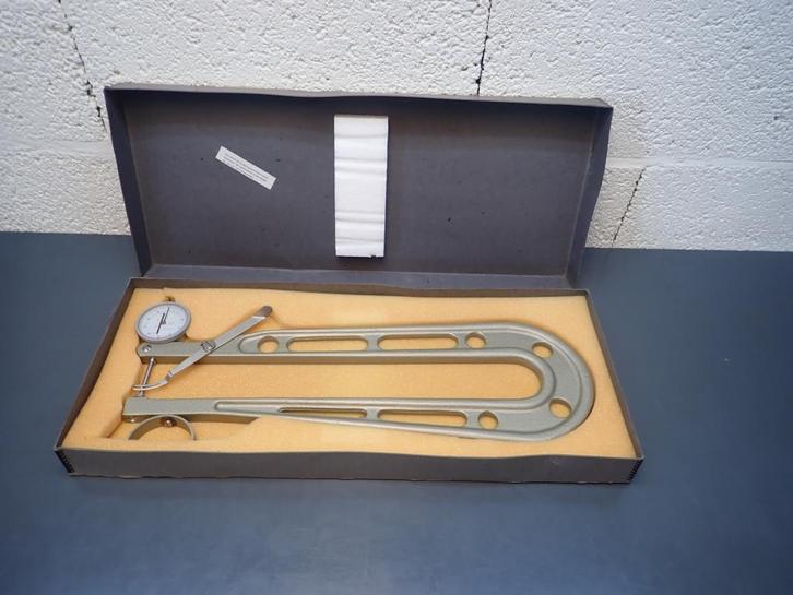 Plaatmicrometer extra groot , Messwelk, Doe-het-zelf en Verbouw, Meetapparatuur, Gebruikt, Ophalen of Verzenden