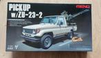 Meng VS-004 1/35 Toyota pickup w/ ZU-23-2 met extra's, Hobby en Vrije tijd, Modelbouw | Auto's en Voertuigen, Overige merken, Auto