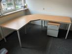 bureau  met lade op wielen, Ophalen, Gebruikt, Bureau