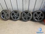 6mm! Originele Mercedes A35 W177 AMG 4Matic 18 inch zwarte v, Auto-onderdelen, 18 inch, Gebruikt, Banden en Velgen, 235 mm